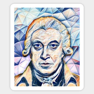 James Watt Portrait | James Watt Artwork 12 Sticker